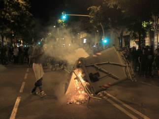 Barricadas en Barcelona