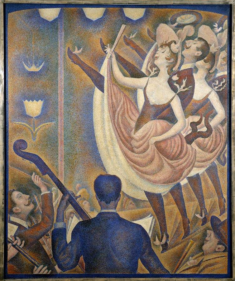 Foto 'Le Chahut', 18891890 Seurat, maestro del puntillismo