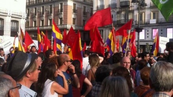 Manifestación en Sol Manifestación en Sol