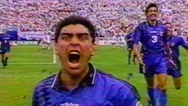 Maradona en el 94 Maradona en el 94
