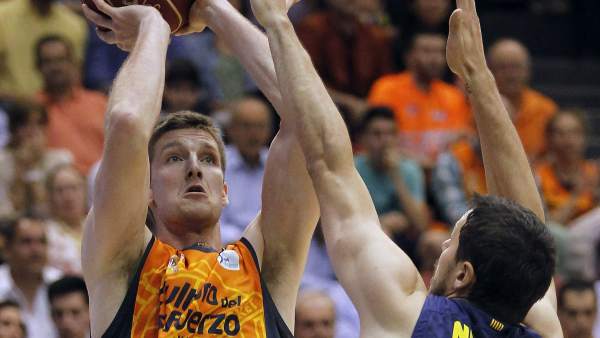 Doellman y Nachbar en el Valencia - Barça. Doellman y Nachbar en el Valencia - Barça.