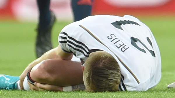 Marco Reus, lesionado Marco Reus, lesionado