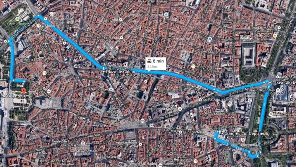 Recorrido de los Reyes Recorrido de los Reyes