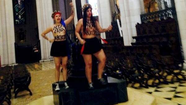 Protesta por el aborto libre Protesta por el aborto libre