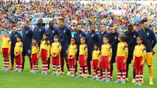 Francia y Honduras, sin himno Francia y Honduras, sin himno