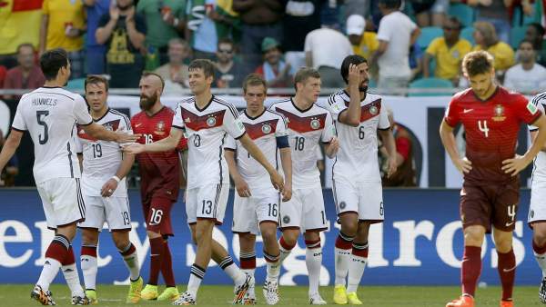 Gol de Alemania a Portugal Gol de Alemania a Portugal