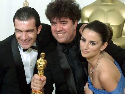 Almodóvar, Banderas y Penélope Cruz