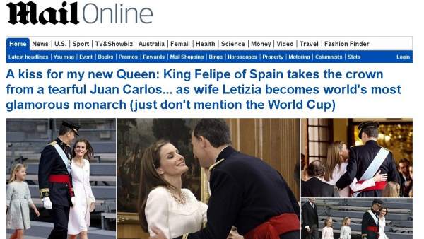 El sensacionalista Daily Mail. El sensacionalista Daily Mail.