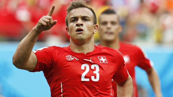 Gol de Shaqiri con Suiza Gol de Shaqiri con Suiza