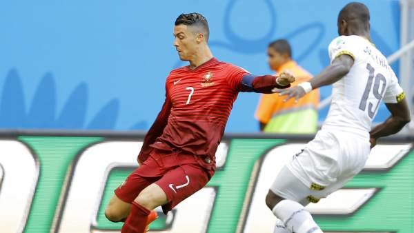 Cristiano ante Ghana Cristiano ante Ghana