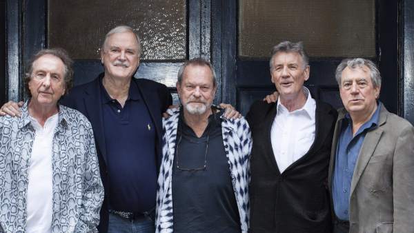 Los miembros de Monty Python. Los miembros de Monty Python.