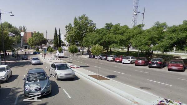 Avenida España en Alcobendas Avenida España en Alcobendas