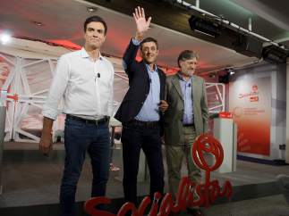 Los candidatos a Secretario General del PSOE