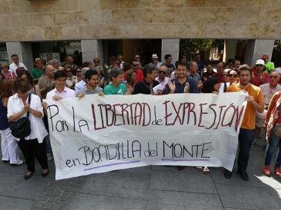 Concentración de apoyo a Puigcorbé