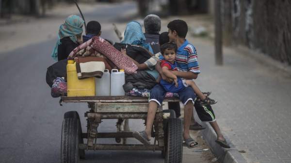 Refugiados en Gaza Refugiados en Gaza