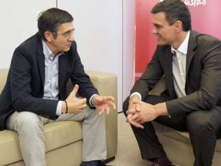 Patxi López y Pedro Sánchez