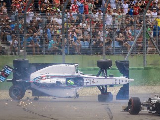 Accidente de Felipe Massa en el GP de Alemania