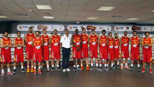 Orenga, con la selección para el Mundobasket 2014 Orenga, con la selección para el Mundobasket 2014