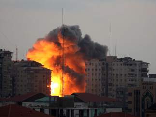Explosión en Gaza