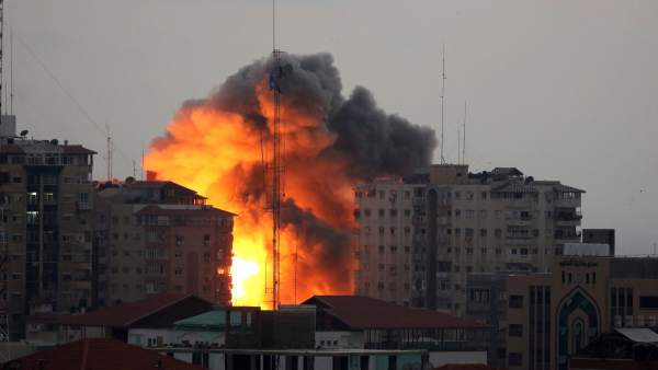 Explosión en Gaza Explosión en Gaza