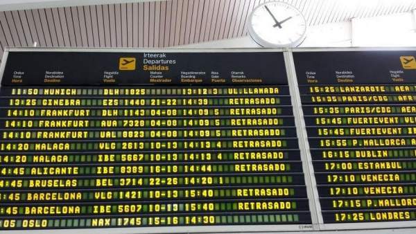 Vuelos retrasados en Bilbao Vuelos retrasados en Bilbao