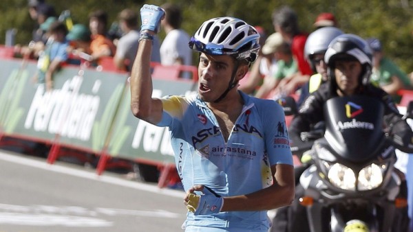 Fabio Aru gana en San Miguel de Aralar Fabio Aru gana en San Miguel de Aralar