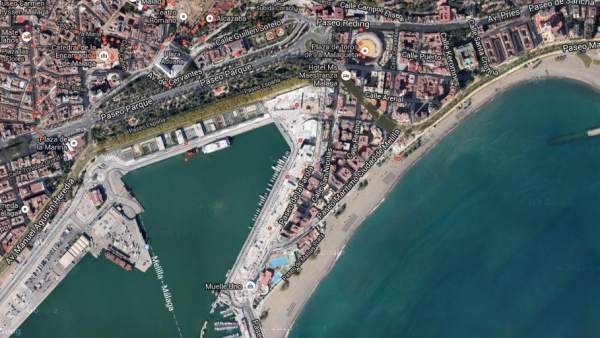 El Puerto de Málaga capital. El Puerto de Málaga capital.
