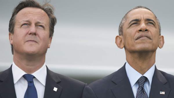 Cameron y Obama Cameron y Obama