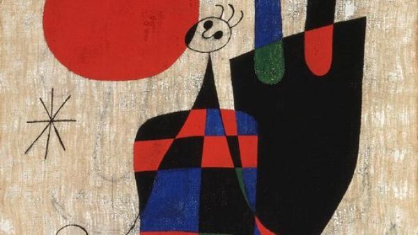 'Painting (Figures and Dog in Front of the Sun)', 1949 'Painting (Figures and Dog in Front of the Sun)', 1949
