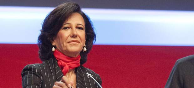 Primer acto de Ana Botín como presidenta del Santander