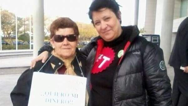 Laura de Los Santos, afectada por las preferentes, y activista contra las tasas judiciales Laura de Los Santos, afectada por las preferentes, y activista contra las tasas judiciales