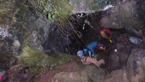 Un español atrapado en una cueva de Perú Un español atrapado en una cueva de Perú
