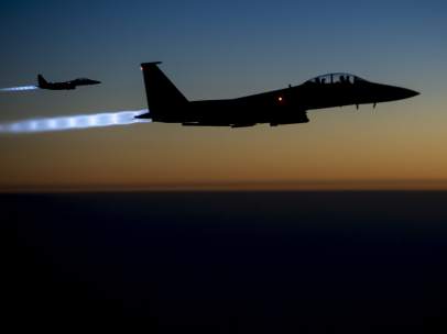 Aviones que atacan a Estado Islámico