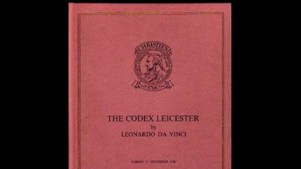 Códice Leicester, de Leonardo da Vinci Códice Leicester, de Leonardo da Vinci