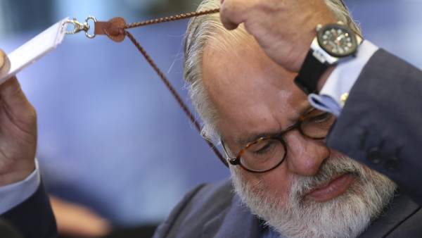 El candidato a comisario europeo para Acción Climática y Energía, Miguel Arias Cañete. El candidato a comisario europeo para Acción Climática y Energía, Miguel Arias Cañete.