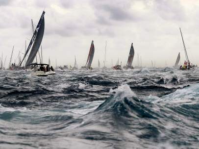 Salida de la Volvo Ocean Race