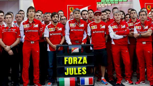 Ferrari recuerda a Bianchi Ferrari recuerda a Bianchi