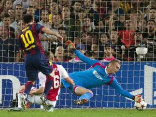 Gol de Messi al Ajax