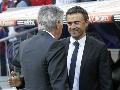 Ancelotti y Luis Enrique