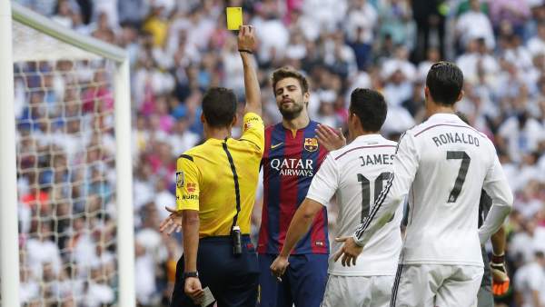 Tarjeta a Piqué Tarjeta a Piqué