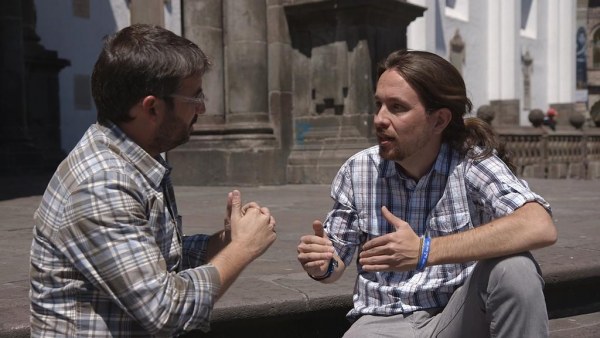 Pablo Iglesias y Jordi Évole en Ecuador Pablo Iglesias y Jordi Évole en Ecuador