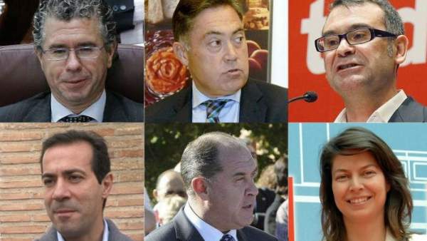 Imputados en la 'Operación Púnica' Imputados en la 'Operación Púnica'