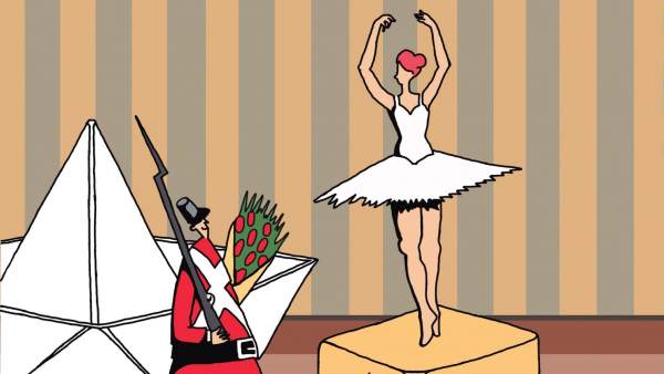 La bailarina y el soldadito La bailarina y el soldadito
