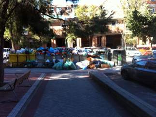 Basura en Carabanchel