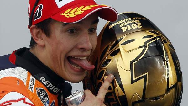 El campeón del mundo de MotoGP, Marc Márquez El campeón del mundo de MotoGP, Marc Márquez