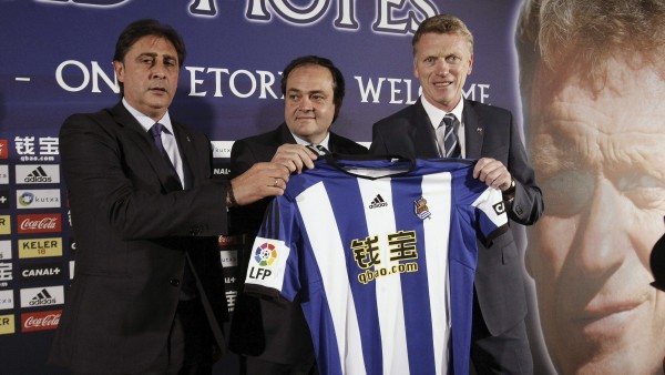 David Moyes, presentado por la Real Sociedad David Moyes, presentado por la Real Sociedad