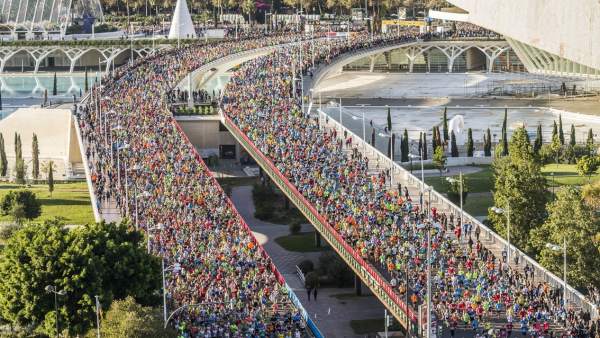 La Maratón Trinidad Alfonso de Valencia ha congregado a 11.523 corredores. La Maratón Trinidad Alfonso de Valencia ha congregado a 11.523 corredores.