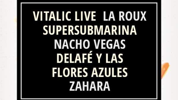 Cartel del Arenal Sound 2015 Cartel del Arenal Sound 2015