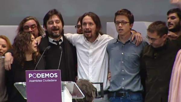 Primera reunión ejecutiva de Podemos Primera reunión ejecutiva de Podemos
