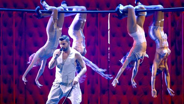Actuación de Ricky Martin Actuación de Ricky Martin